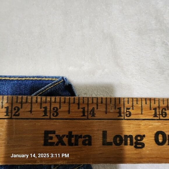 Hudson Nico Midrise Ankle Super Skinny Jeans Women's Size 25 Blue Stretch Denim - Picture 5 of 13